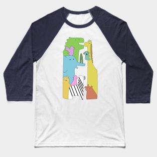 Goofy Animals Baseball T-Shirt